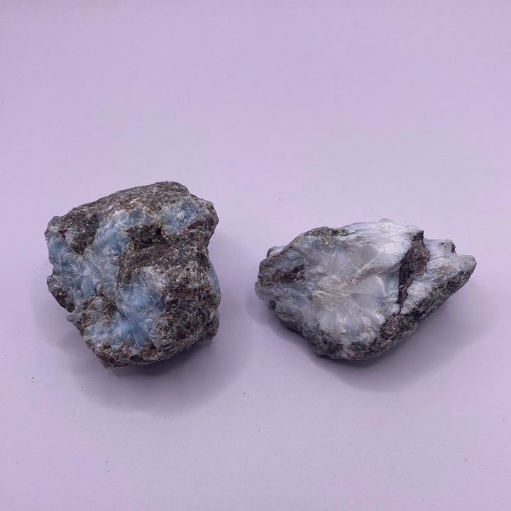 Larimar Rough Cut- Large