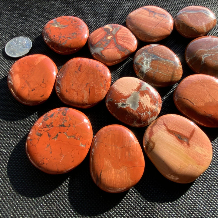 Brecciated Jasper Polished Palm Stones