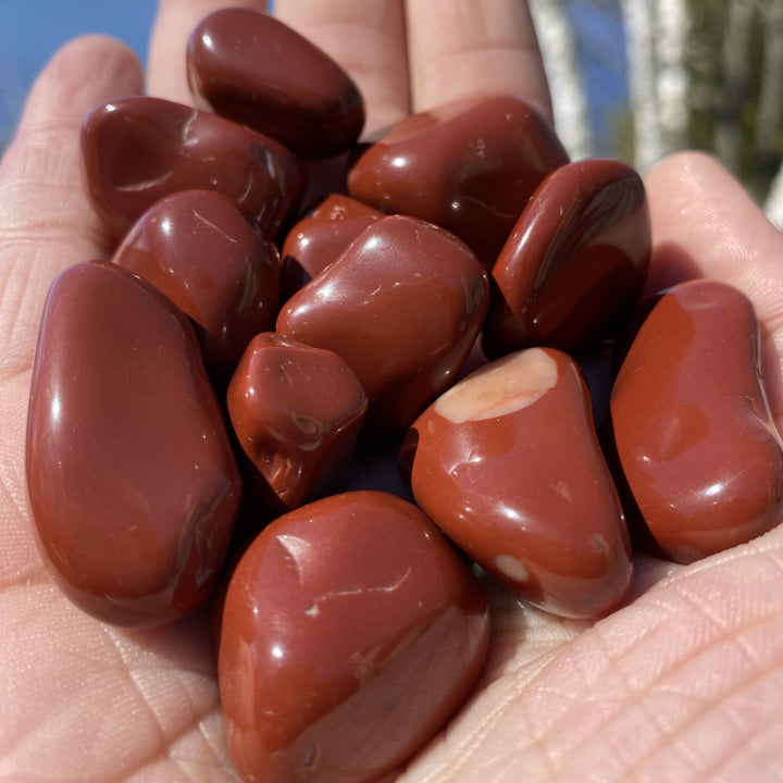 Red Jasper Tumbled Healing Stones