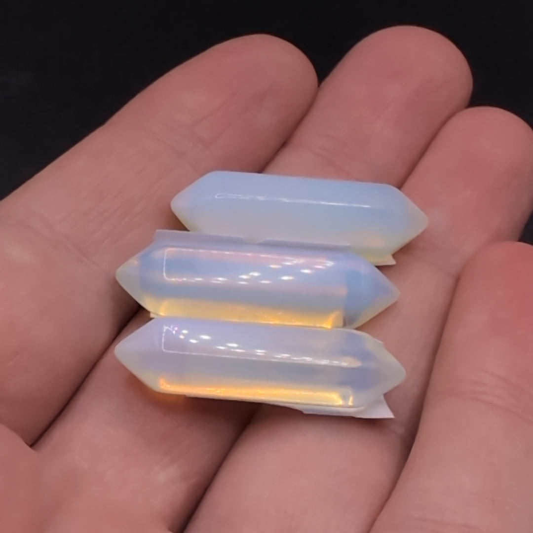 Double Terminated Opalite Point