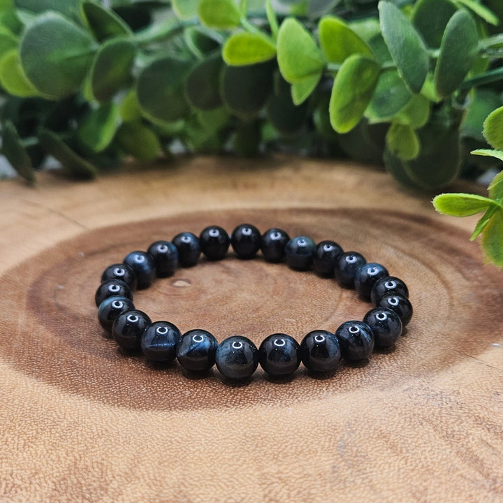 Blue Tiger Eye 8mm Bracelet