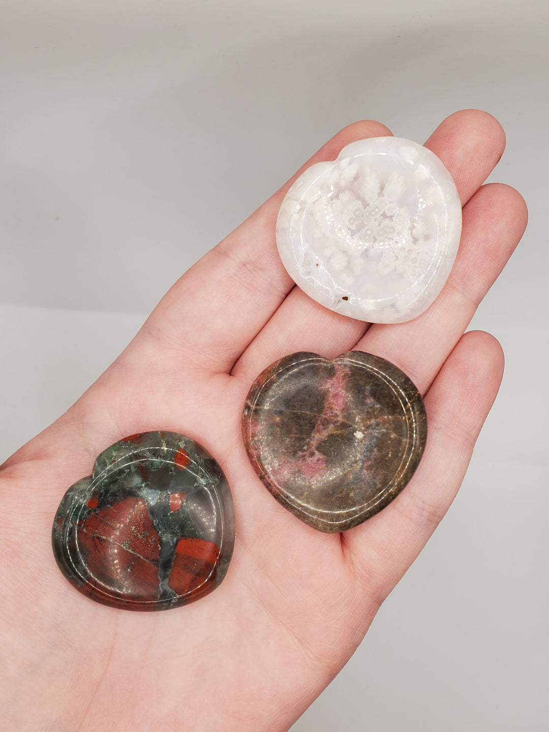 Assorted Heart-Shaped Worry Stone