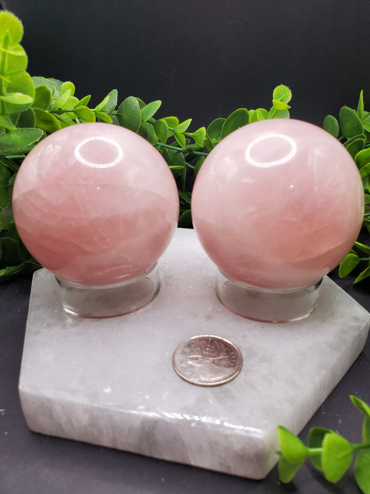 Rose Quartz 70mm Sphere