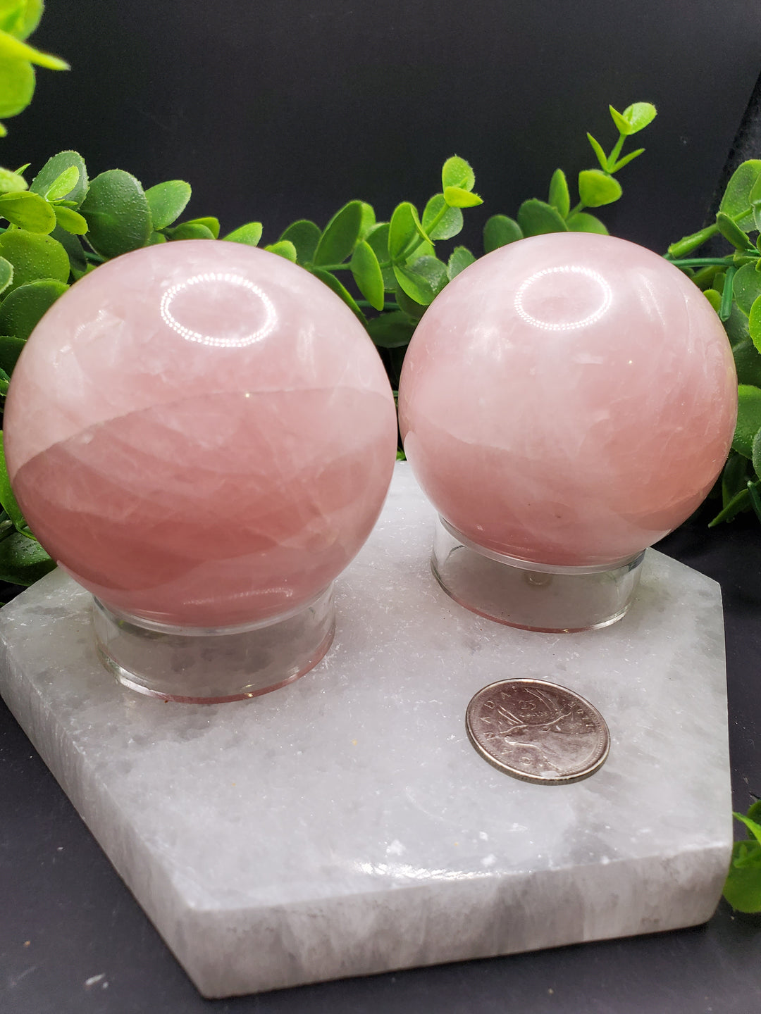 Rose Quartz 70mm Sphere