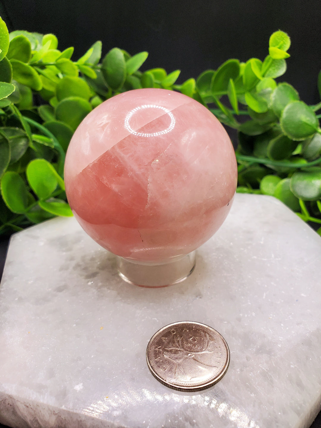 Rose Quartz 50mm Sphere