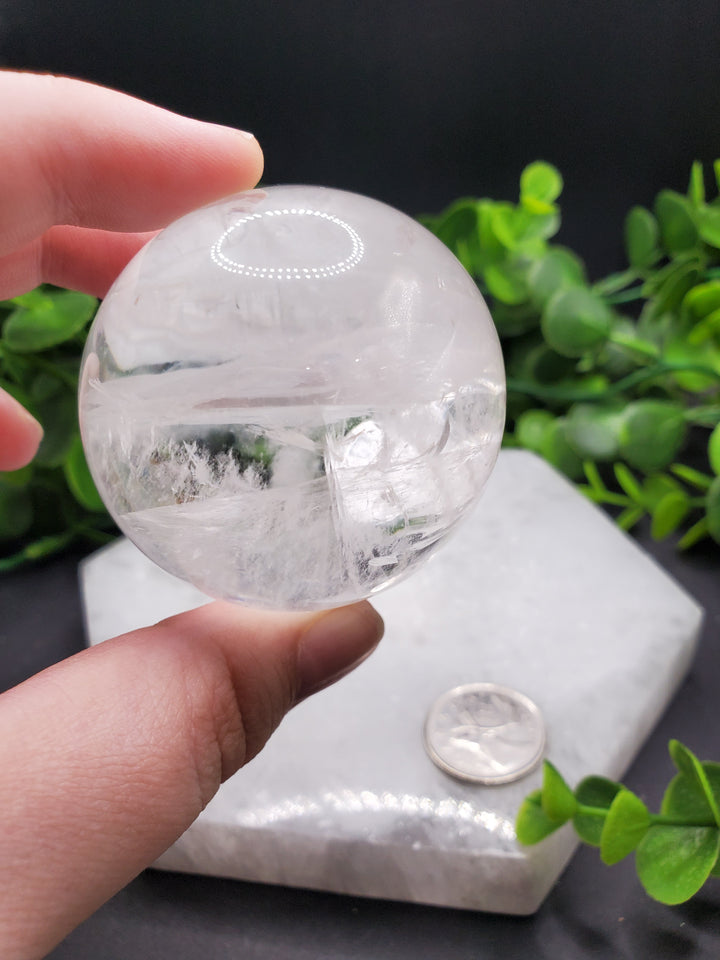 Clear Quartz Sphere (50mm)