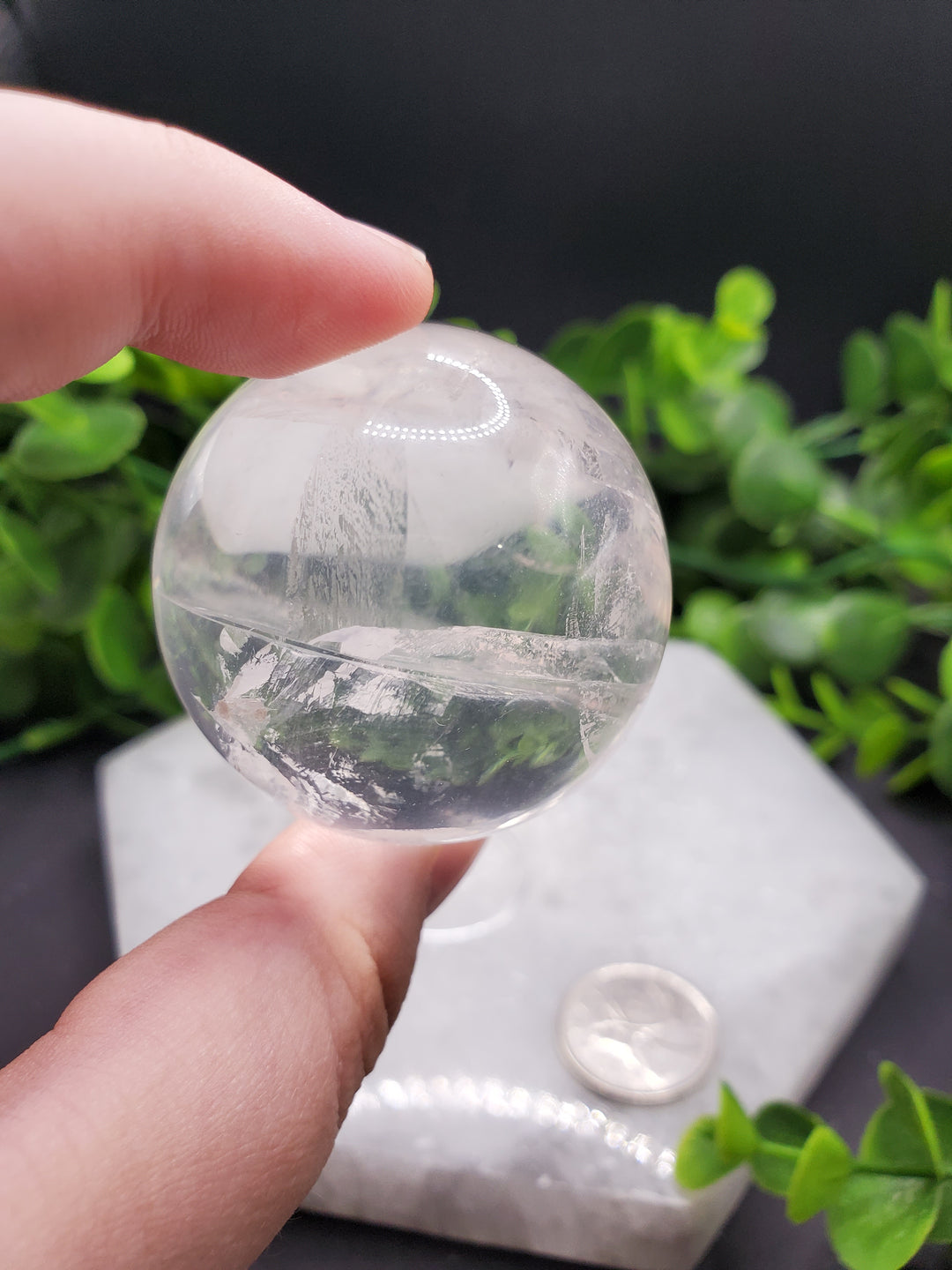 Clear Quartz Sphere (40mm)