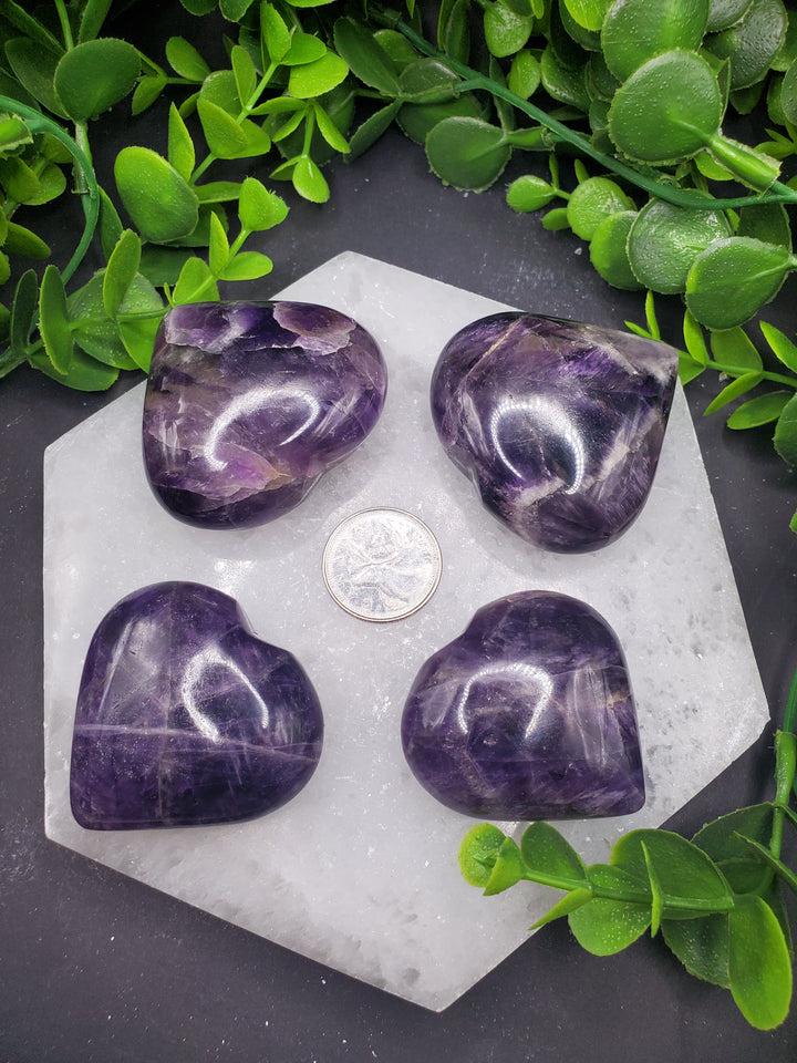 Amethyst Hearts