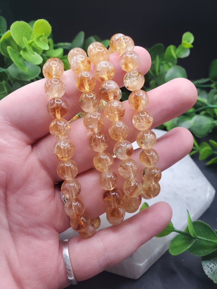 Citrine 8mm Bracelet (High Quality)