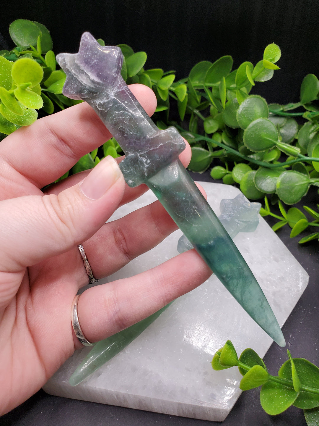 Fluorite Athame