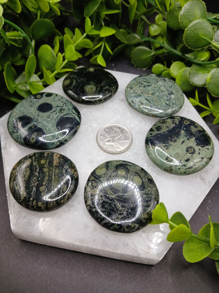 Kambaba Jasper Palm Stones