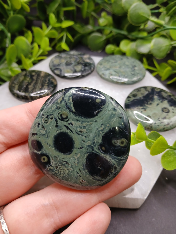 Kambaba Jasper Palm Stones