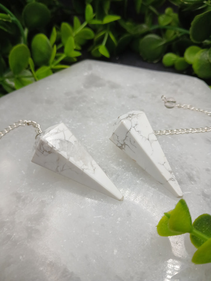 Howlite Pendulums