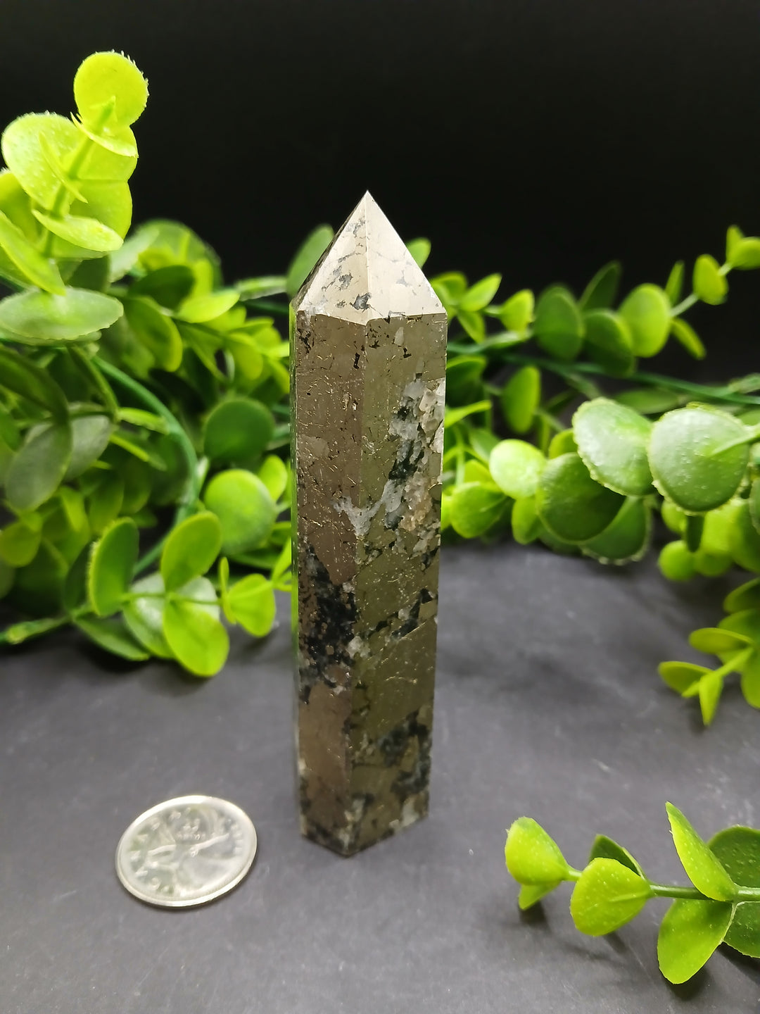 Pyrite Polished Point #3