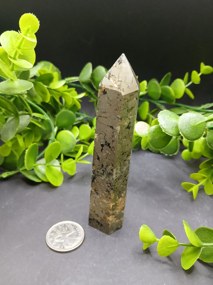 Pyrite Polished Point #1