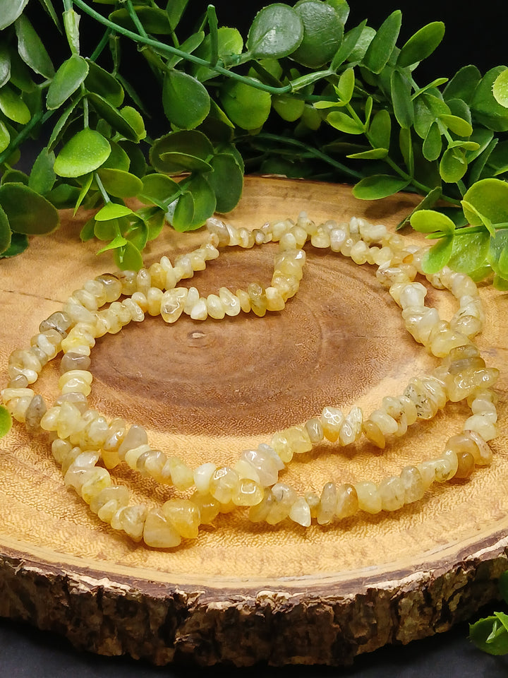 Citrine Chip Necklace