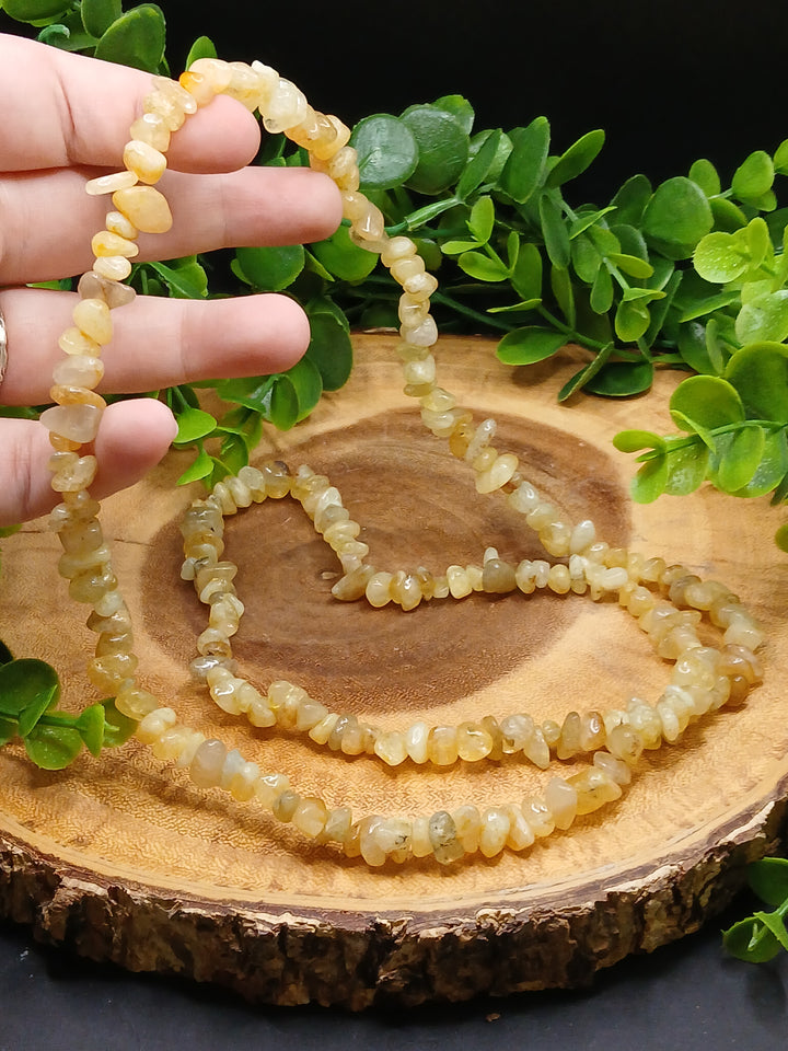 Citrine Chip Necklace