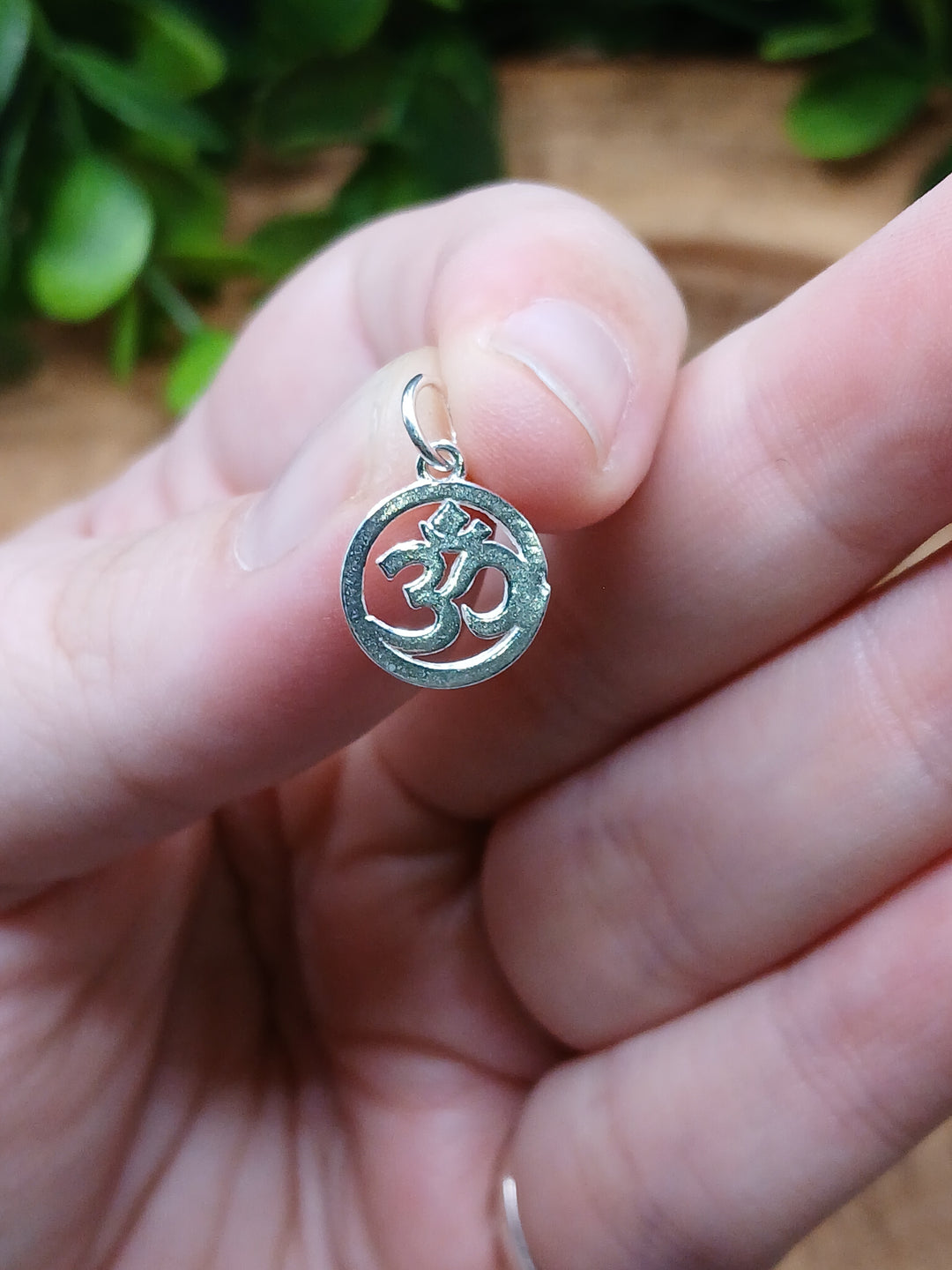 Namaste Sterling Silver Pendant