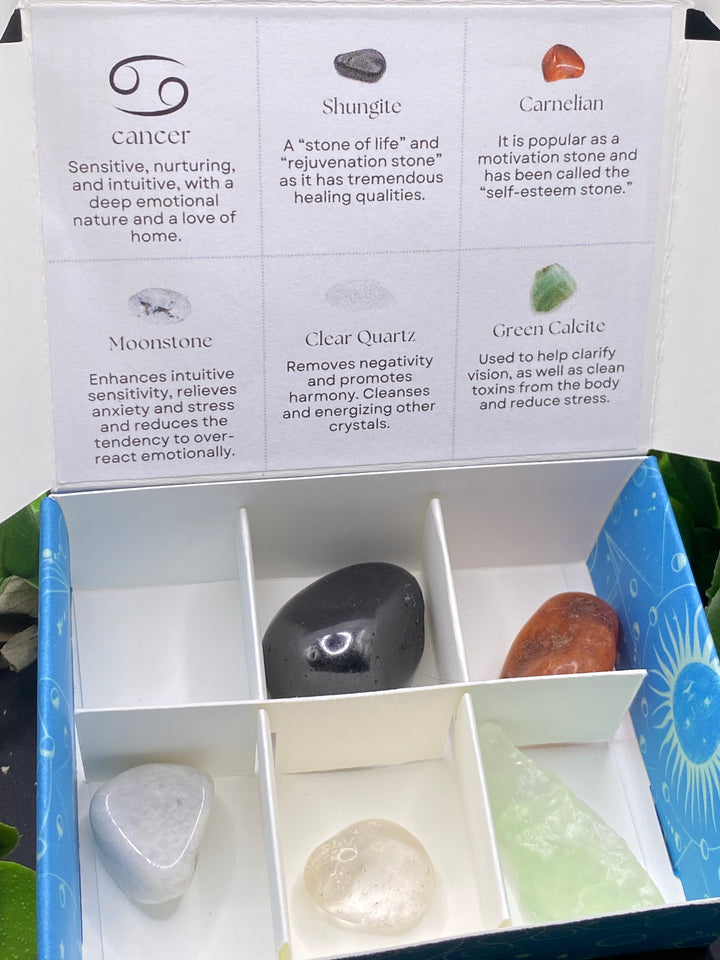 Cancer Zodiac Crystal Kit