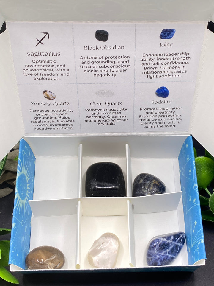 Sagittarius Zodiac Crystal Kit