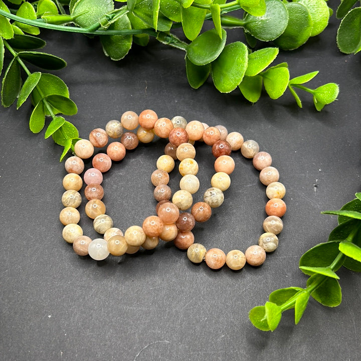 8mm Moonstone Bracelet