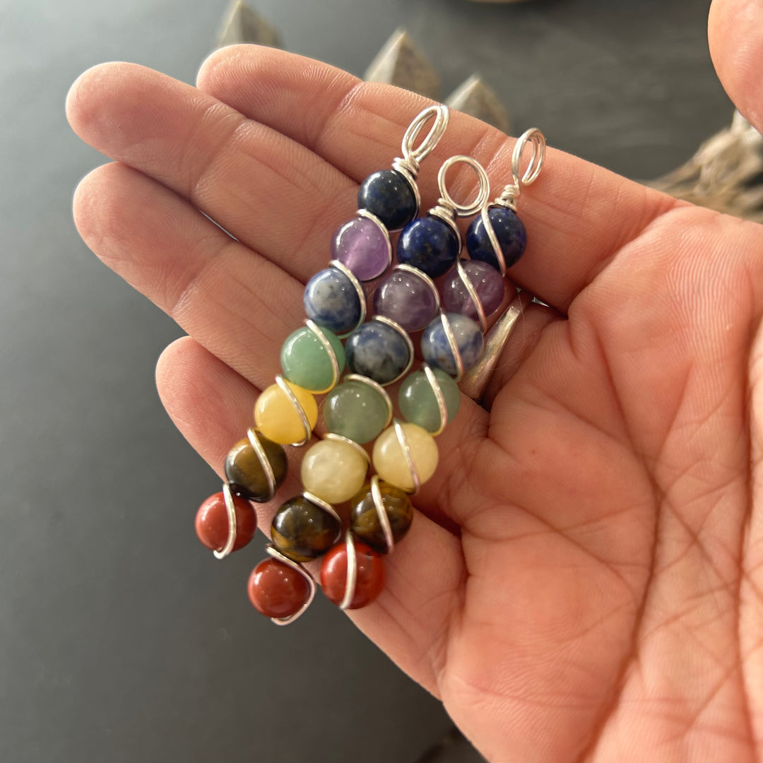 7 Chakra Crystal Pendant