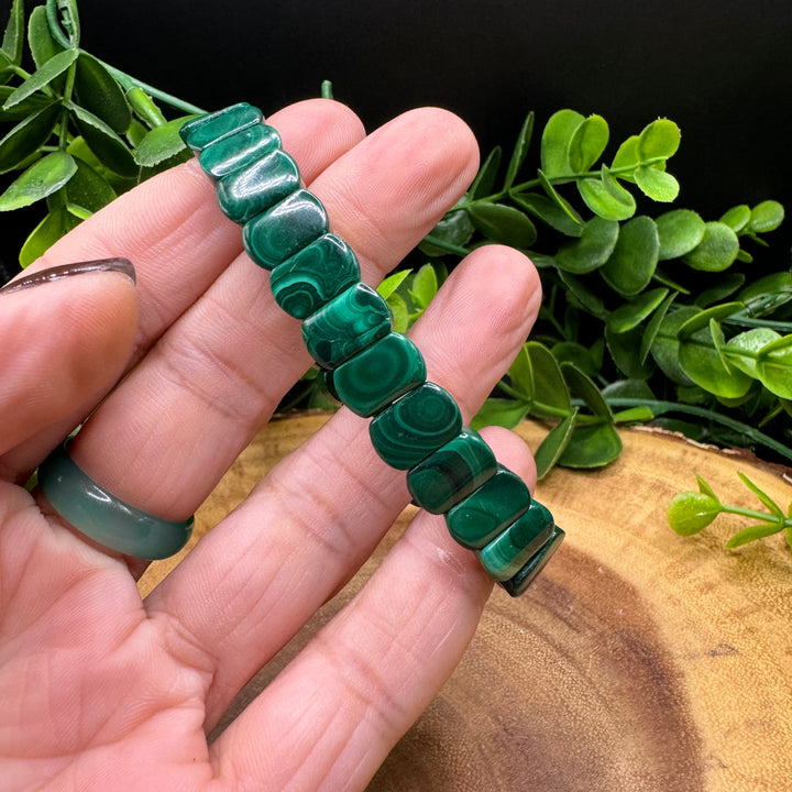 Malachite Slab Bracelet