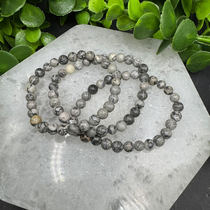 Picasso Jasper 6mm Bracelet