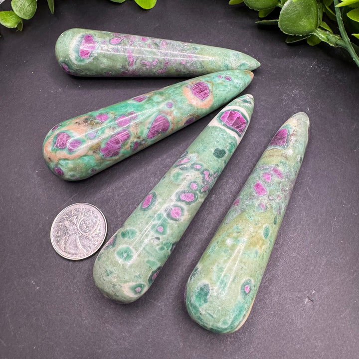 Ruby Fuchsite Wand