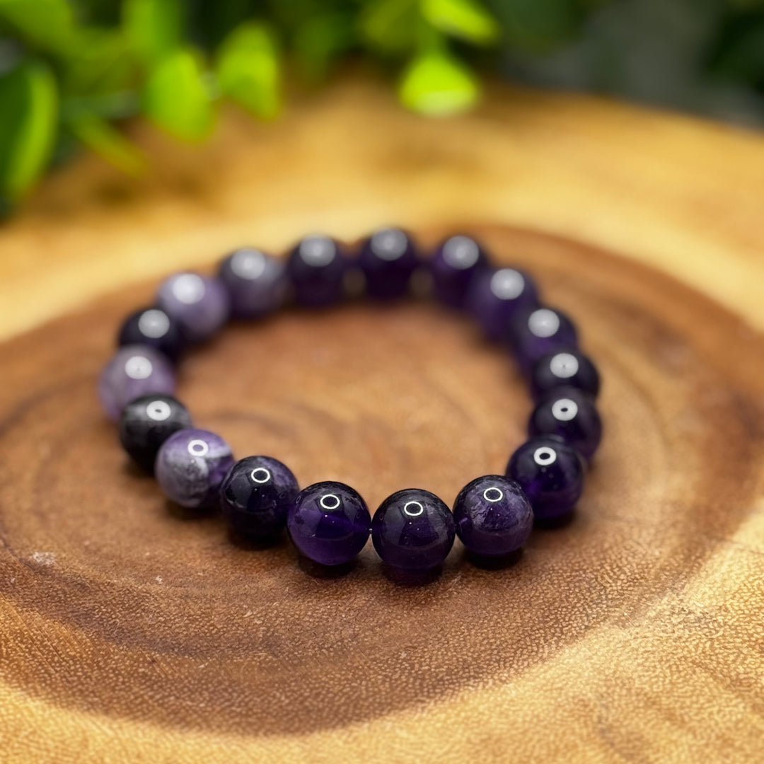 Amethyst 10mm Bracelet