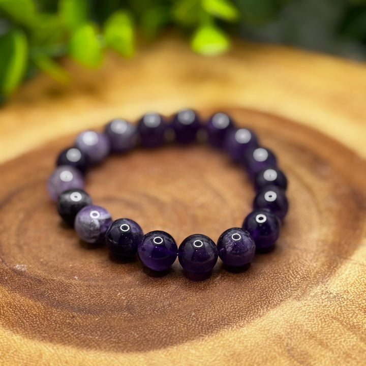 Amethyst 10mm Bracelet