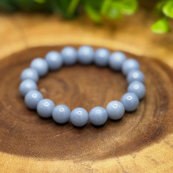 Angelite 10mm Bracelet