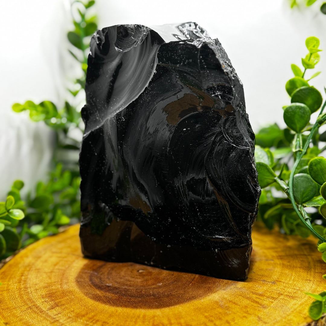 Black Obsidian Rough Cut Freeform 1