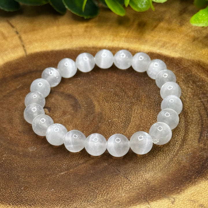 Selenite 8mm Bracelet
