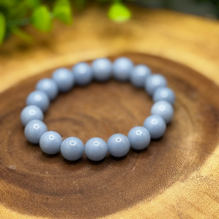 Angelite 10mm Bracelet