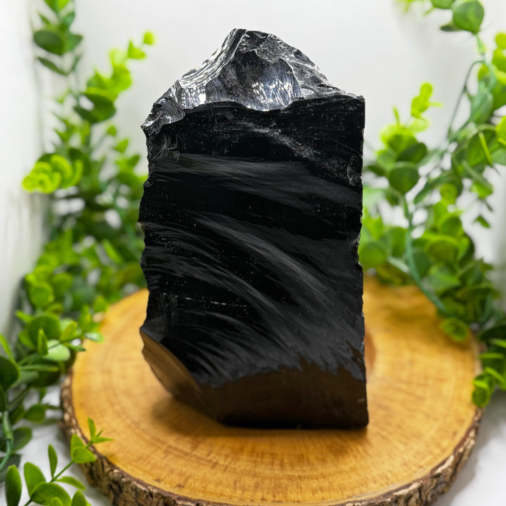 Black Obsidian Rough Cut Freeform 2