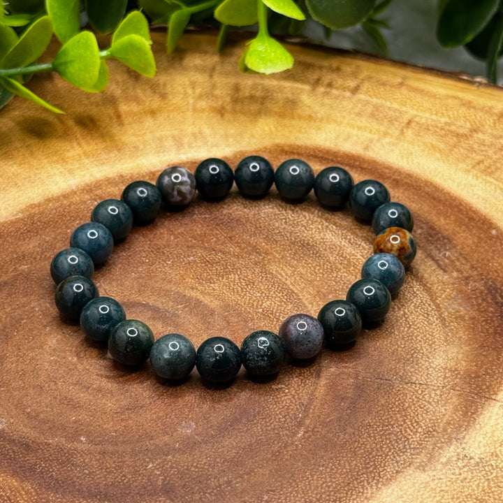 Bloodstone 8mm Bracelet