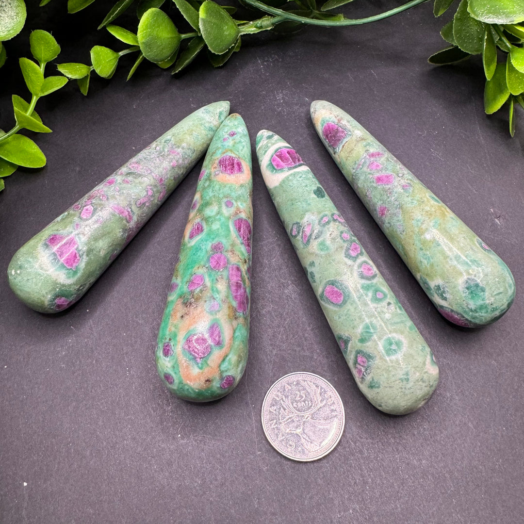 Ruby Fuchsite Wand