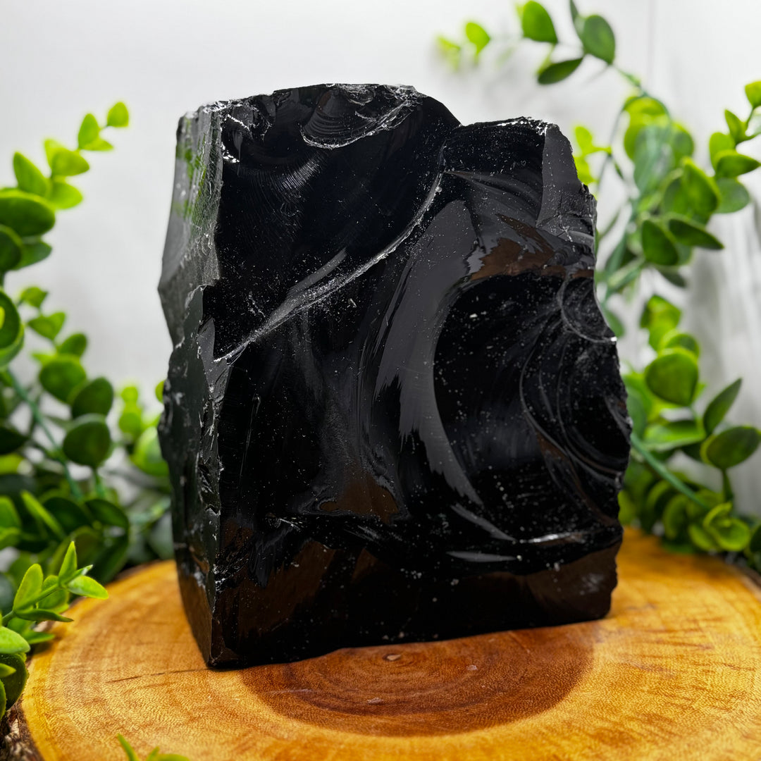 Black Obsidian Rough Cut Freeform 1