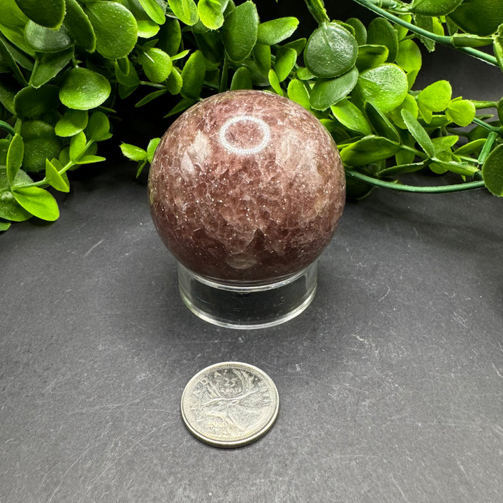 Strawberry Quartz Sphere 55mm