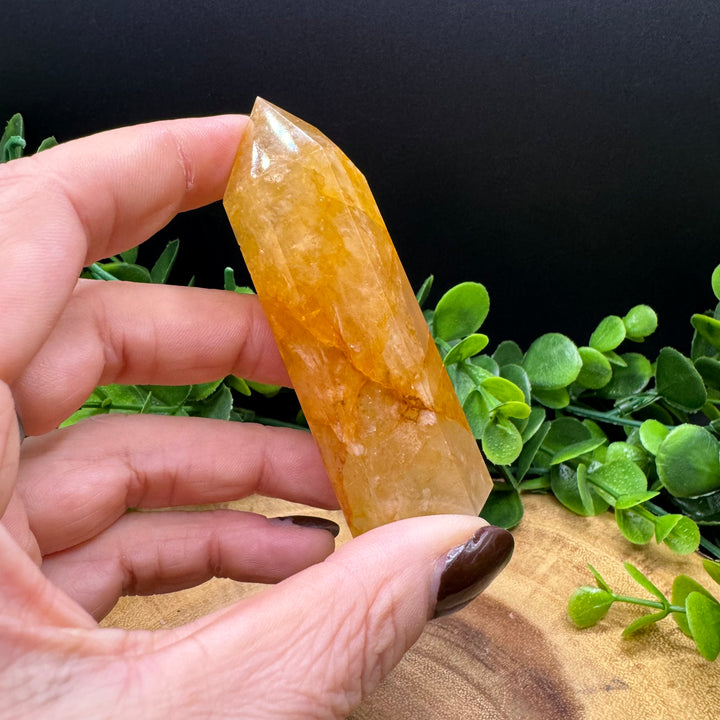 Golden Healer Quartz Polished Point #4