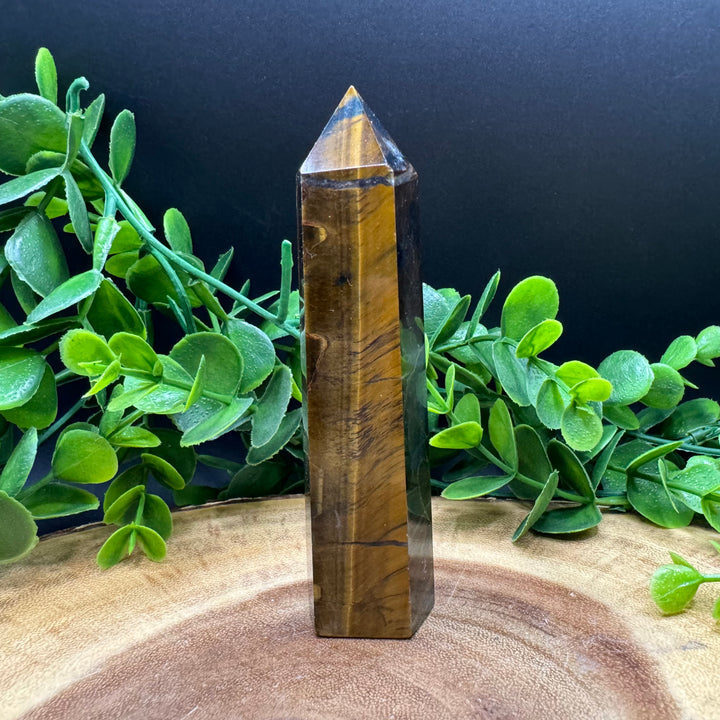 Tiger Eye Polished Point #1