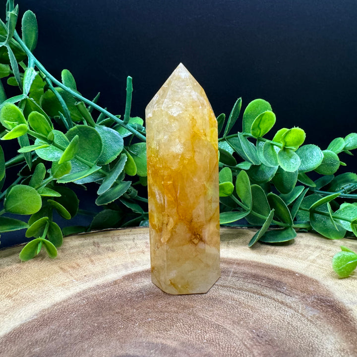 Golden Healer Quartz Polished Point #4