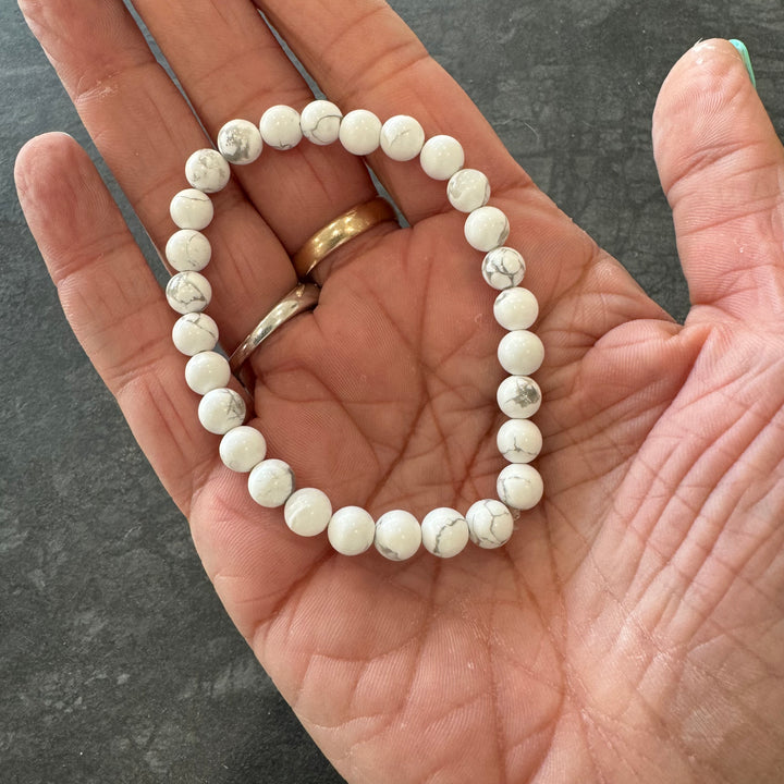 Howlite 6mm Bracelet