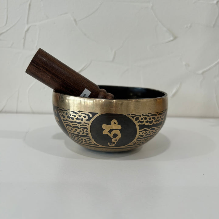 Handmade and Etched Singing Bowl