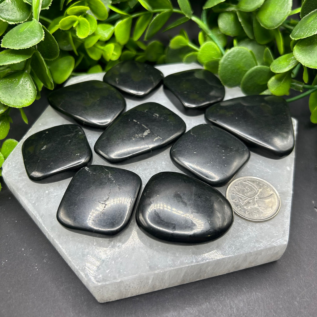 Shungite Palm Stones