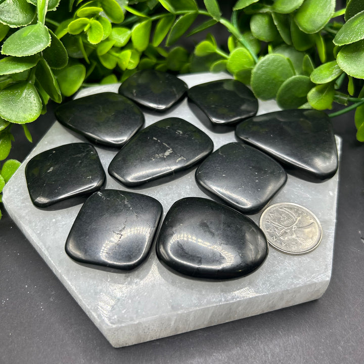 Shungite Palm Stones