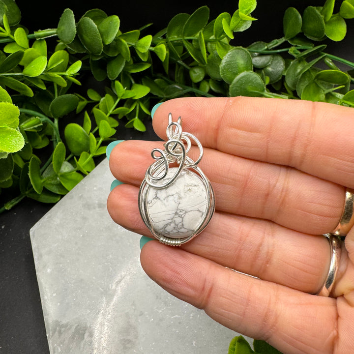 Howlite Pendant #1