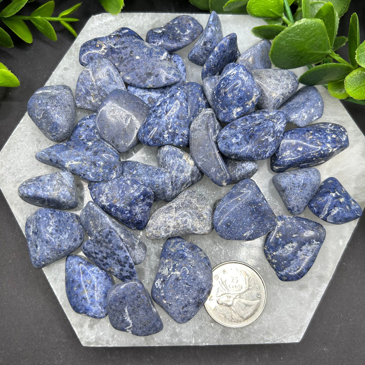 Dumortierite Tumbled