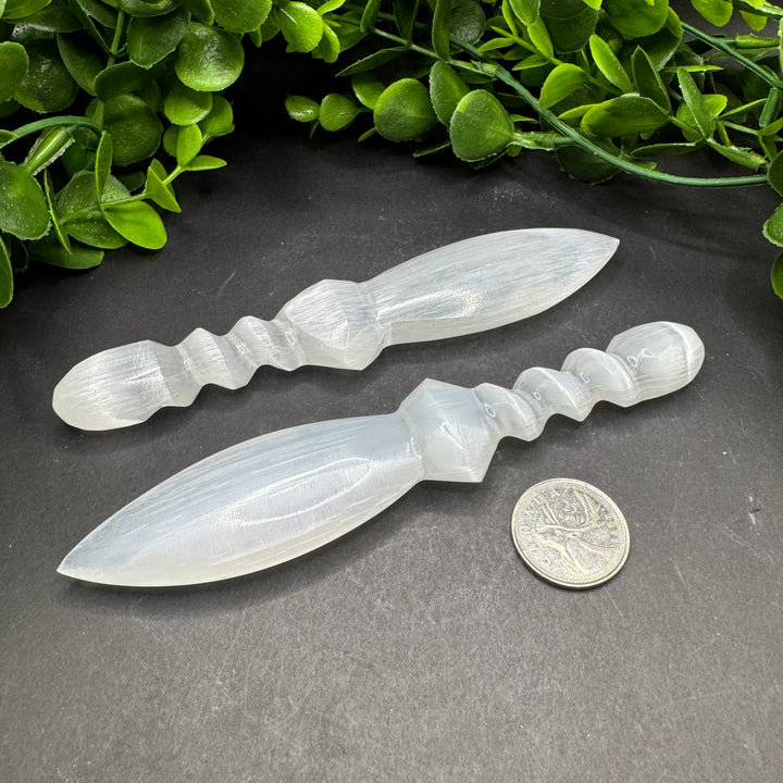 Satin-Spar (Selenite) Knife